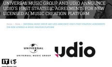 环球音乐与 AI 公司 Udio 就侵权诉讼和解，明年合推音乐创作平台