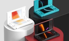 ANBERNIC安伯尼克RG DS双屏掌机曝光：致敬任天堂NDSL设计