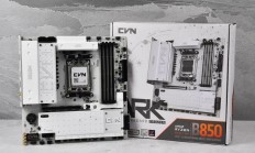 七彩虹CVN B850M ARK FROZEN V14 方舟主板评测：科技和美学邂逅