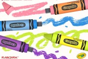 绘见童年梦想：闪迪首发 Crayola 绘儿乐联名蜡笔主题 USB 闪存盘
