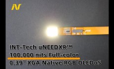 刷新峰值亮度纪录：创王光电发布10万尼特Micro OLED微显示器