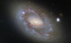 每周天文大片：哈勃聚焦 5600 万光年外、“长相奇特”的旋涡星系