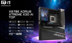 技嘉发布X870E AORUS XTREME X3D AI TOP主板，搭X3D AI超频技术