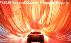 丰田汽车 2026 财年第二财季经营利润 8395.5 亿日元，同比降 27%