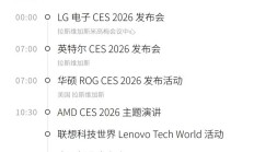 2026年1月科技事件日历一览表