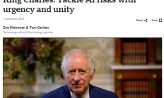 英伟达黄仁勋称英国查尔斯国王给他一封信，提醒注意 AI 风险